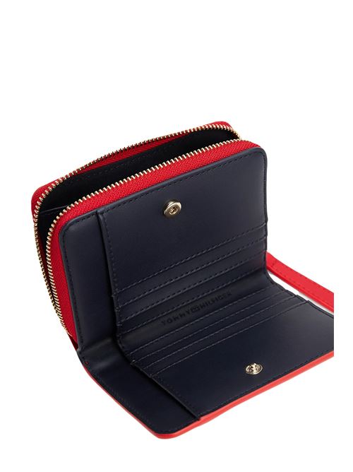 Portafoglio medio rosso Tommy Hilfiger | AW0AW17408XLG